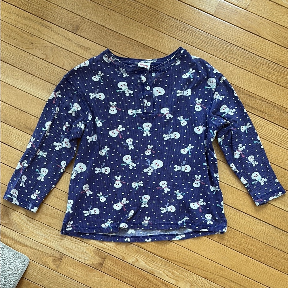 Vintage Disney Henley Shirt